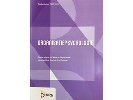 Organisatiepsychologie BLEND OUD