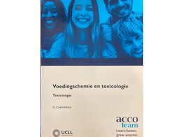 Voedingschemie en toxicologie  - Toxicologie 1ste druk