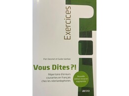 Vous dites   repertoire d erreurs courantes en francais chez les neerlandophones - EXERCICES 1ste druk