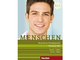 Menschen A1/2. Glossary XXL Deutsch-Englisch - German-English 1ste druk