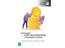 Cost accounting - a managerial emphasis 17de editie