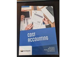 Cost accounting 2021 1ste druk