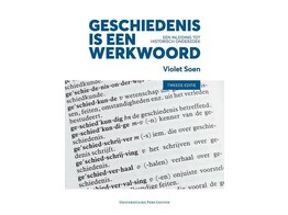 Geschiedenis is een werkwoord