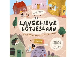 De Langelievelotjeslaan waar 10 bijzondere huisjes staan