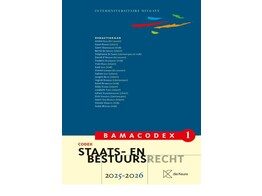 BAMACODEX 1 - Staats- en bestuursrecht 2025-2026