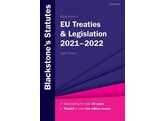 Blackstone s EU Treaties   Legislation OUD